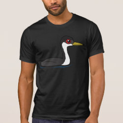 Birdorable Western Grebe Men's Alternative Apparel Basic Crew Neck T-Shirt