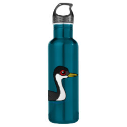 Birdorable Western Grebe Water Bottle (24 oz)