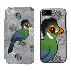 White-cheeked Turaco Incipio Watson™ iPhone 5/5s Wallet Case