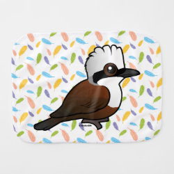 White-crested Laughingthrush Burp Cloth