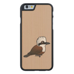 White-crested Laughingthrush Carved ® iPhone 6 Bumper Wood Case