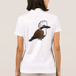 White-crested Laughingthrush Women's Nike Dri-FIT Pique Polo Shirt