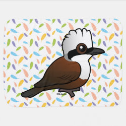 White-crested Laughingthrush Baby Blanket