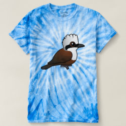 White-crested Laughingthrush Men's Cyclone Tie-Dye T-Shirt