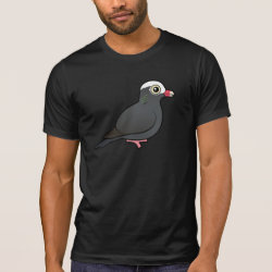 White-crowned Pigeon Men's Alternative Apparel Basic Crew Neck T-Shirt