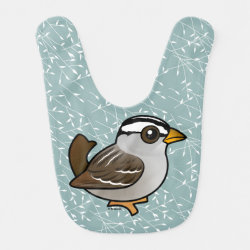 White-crowned Sparrow Baby Bib