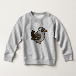 White-crowned Sparrow Toddler Fleece Sweatshirt
