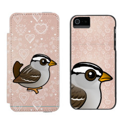 White-crowned Sparrow Incipio Watson™ iPhone 5/5s Wallet Case