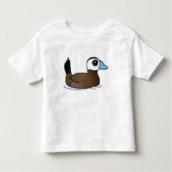 White-headed Duck Toddler Fine Jersey T-Shirt