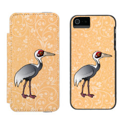 White-naped Crane Incipio Watson™ iPhone 5/5s Wallet Case