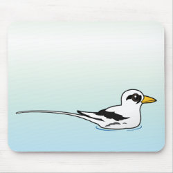 White-tailed Tropicbird at rest Mousepad