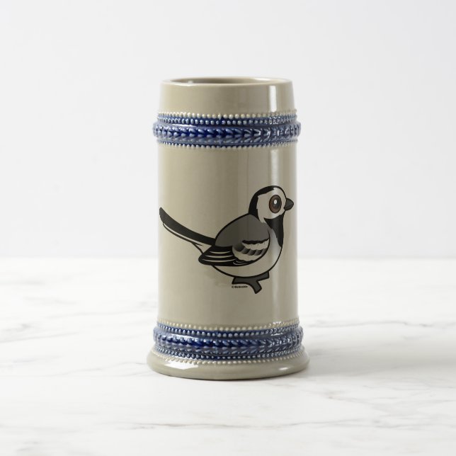 Birdorable White Wagtail Beer Stein (Center)