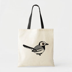 White Wagtail Budget Tote
