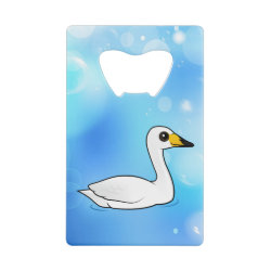 Whooper Swan Credit Card Bottle Opener