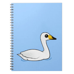 Whooper Swan Photo Notebook (6.5
