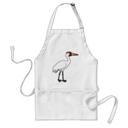 Birdorable Whooping Crane Apron