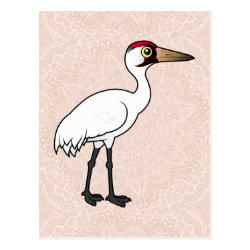 Birdorable Whooping Crane Postcard