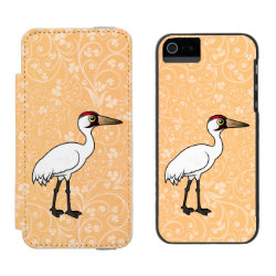 Birdorable Whooping Crane Incipio Watson™ iPhone 5/5s Wallet Case