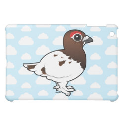 Willow Ptarmigan, summer male Case Savvy iPad Mini Finish Case