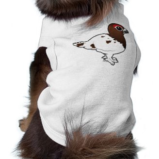 Willow Ptarmigan, summer male Dog Sleeveless T-Shirt