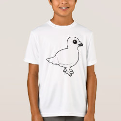 Willow Ptarmigan, winter plumage Kids' Hanes TAGLESS® T-Shirt