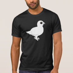 Willow Ptarmigan, winter plumage Men's Alternative Apparel Basic Crew Neck T-Shirt