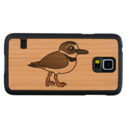 Wilson's Plover Carved ® Samsung Galaxy S5 Slim Wood Case