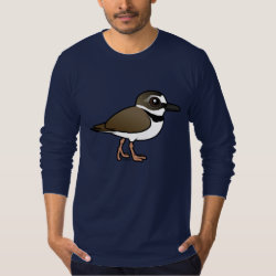 Wilson's Plover Men's American Apparel Fine Jersey Long Sleeve T-Shirt