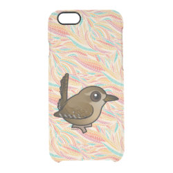 Winter Wren Uncommon iPhone 6 Clearly™ Deflector Case