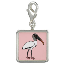 Wood Stork Charm