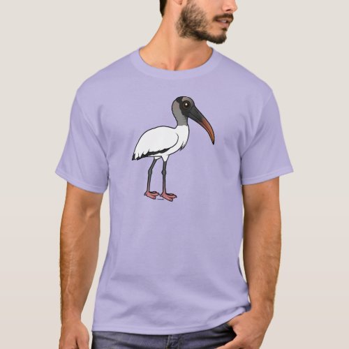 Birdorable Wood stork T_Shirt