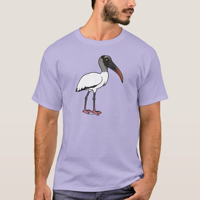 Birdorable Wood stork T-Shirt (Front)
