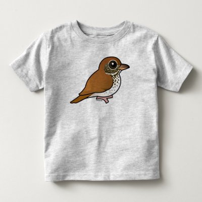 Birdorable Wood Thrush Toddler T-shirt