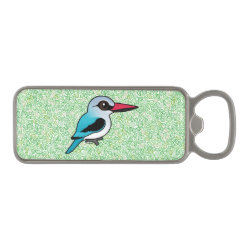 Woodland Kingfisher Magnetic Bottle Opener