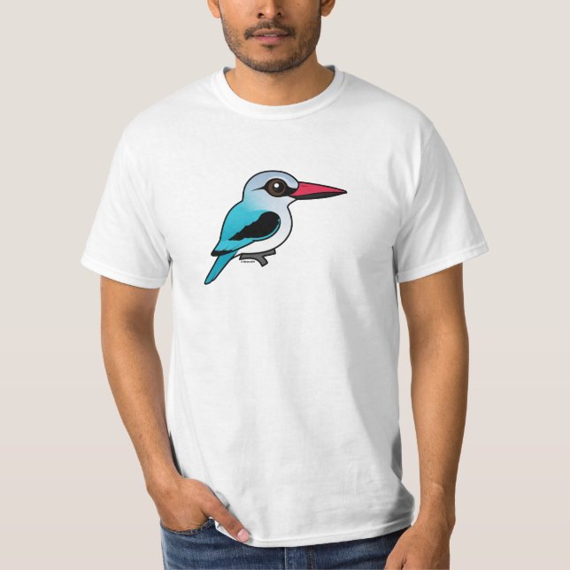 Birdorable Woodland Kingfisher T-Shirt (Front)