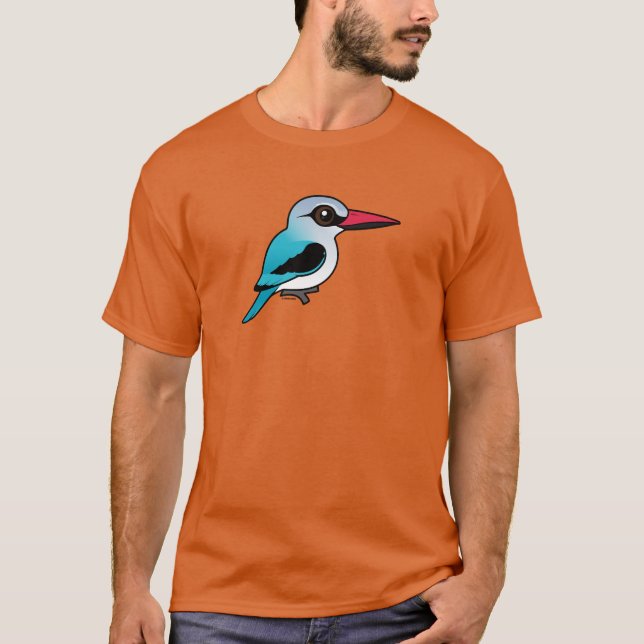 Birdorable Woodland Kingfisher T-Shirt (Front)