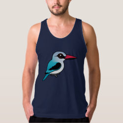 Woodland Kingfisher Men's American Apparel Fine Jersey Tank Top