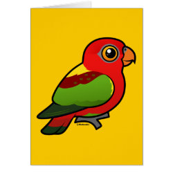 Yellow-backed Lory Note Card