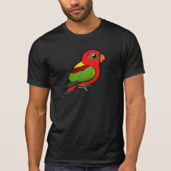 Yellow-backed Lory Men's Alternative Apparel Basic Crew Neck T-Shirt