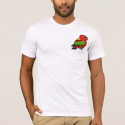 Yellow-backed Lory Men's Basic American Apparel T-Shirt