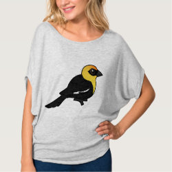 Yellow-headed Blackbird Women's Bella Flowy Circle Top