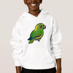 Birdorable Yellow-naped Parrot Girls' American Apparel Fine Jersey T-Shirt