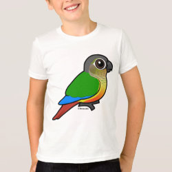 Yellow-sided Conure Kids' American Apparel Fine Jersey T-Shirt