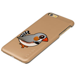 Cute Zebra Finch Incipio Feather® Shine iPhone 6 Plus Case