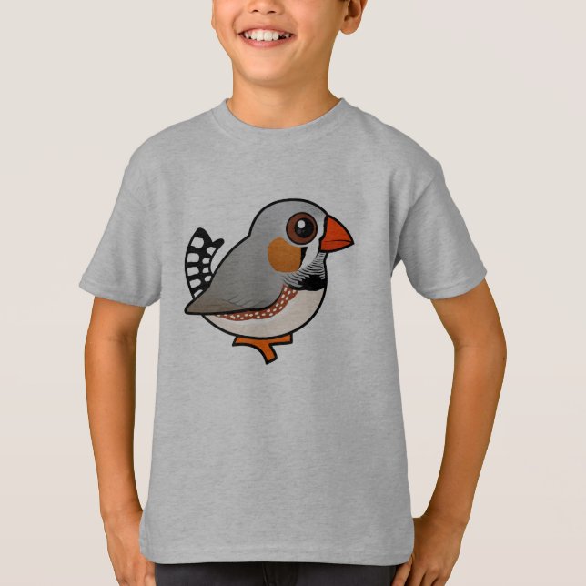 Birdorable Zebra Finch T-Shirt (Front)