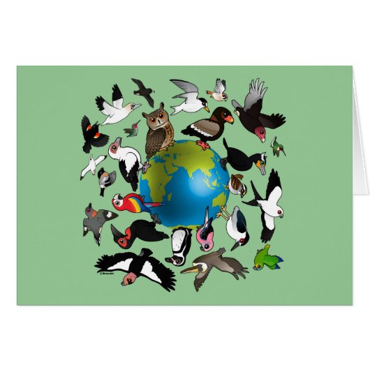 Birdorables Around the World Cards (Front Horizontal)