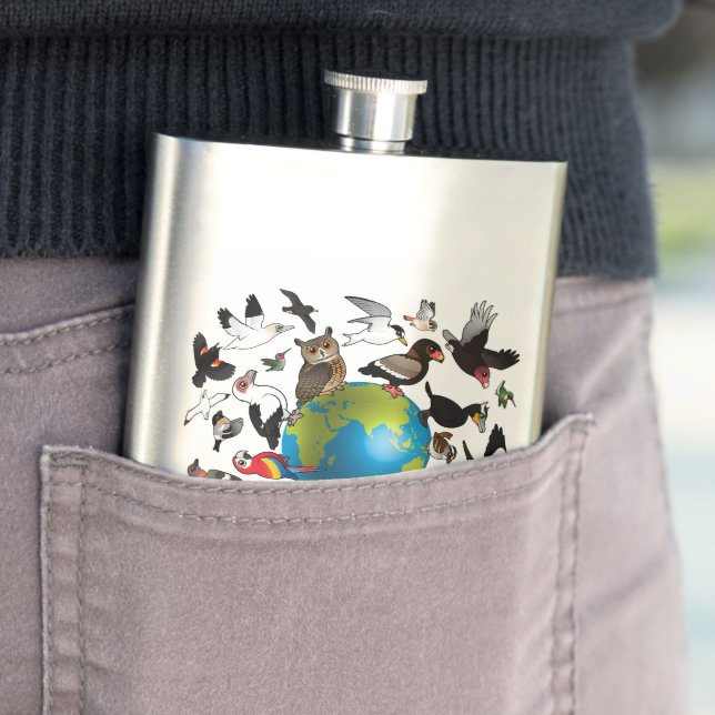 Birdorables Around the World Flask (In Situ)