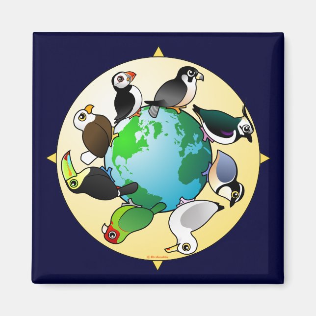 Birdorables of the World Magnet (Front)