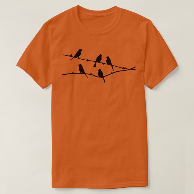 birds  25  T-Shirt (Design Front)