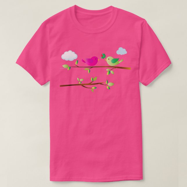 birds  42  T-Shirt (Design Front)
